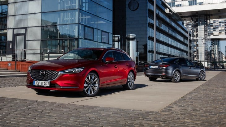 Обновлённый седан и универсал Mazda6 2018 модельного года