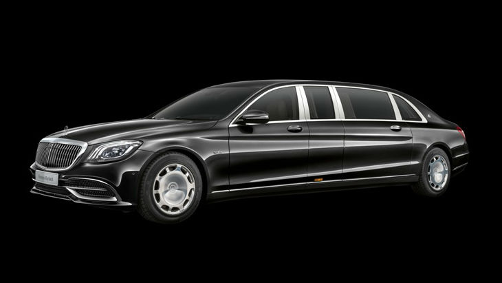 Обновлённый лимузин Mercedes-Maybach Pullman