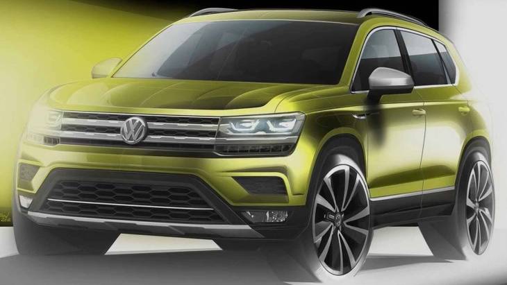 Тизер нового компактного внедорожника Volkswagen Volks-SUV