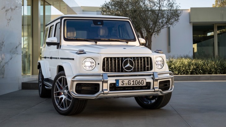 «Заряженный» Mercedes-AMG G 63 нового поколения