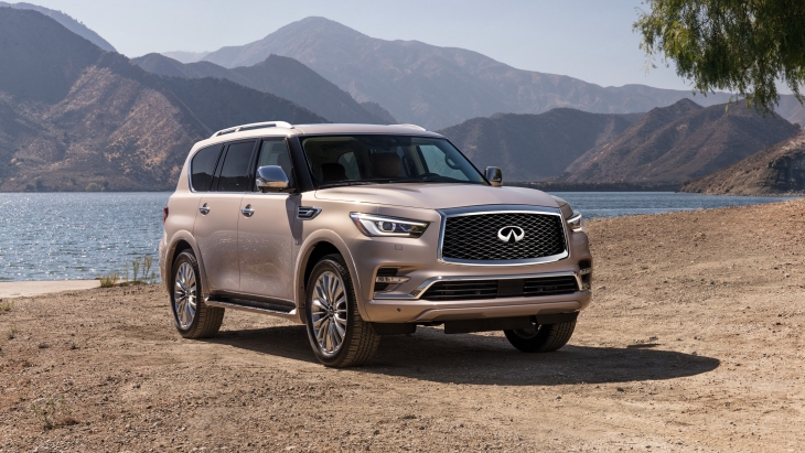 Обновлённый внедорожник Infiniti QX80