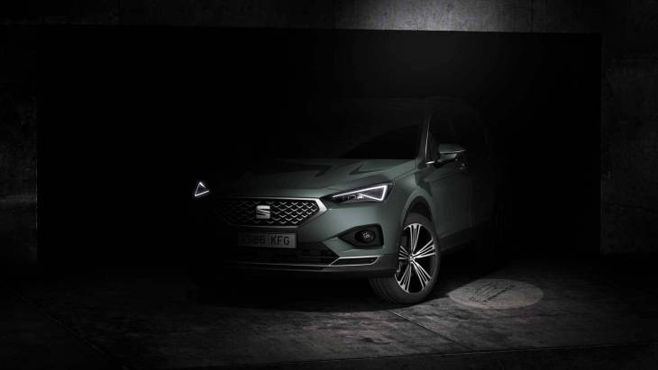 Тизер семиместного кроссовера SEAT Tarraco