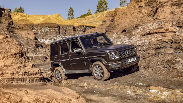 Внедорожник Mercedes-Benz G-Class нового поколения