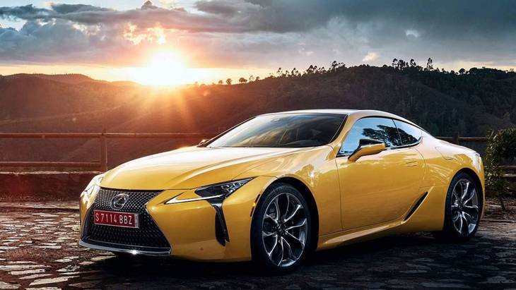 Lexus LС500 Yellow Edition